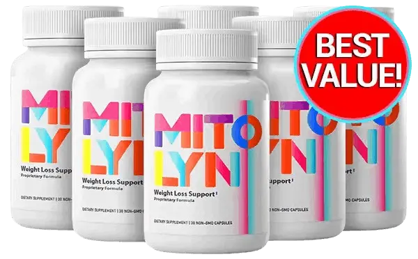 Mitolyn Discounted Six Bottles